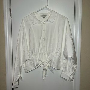 White Button Up Blouse
